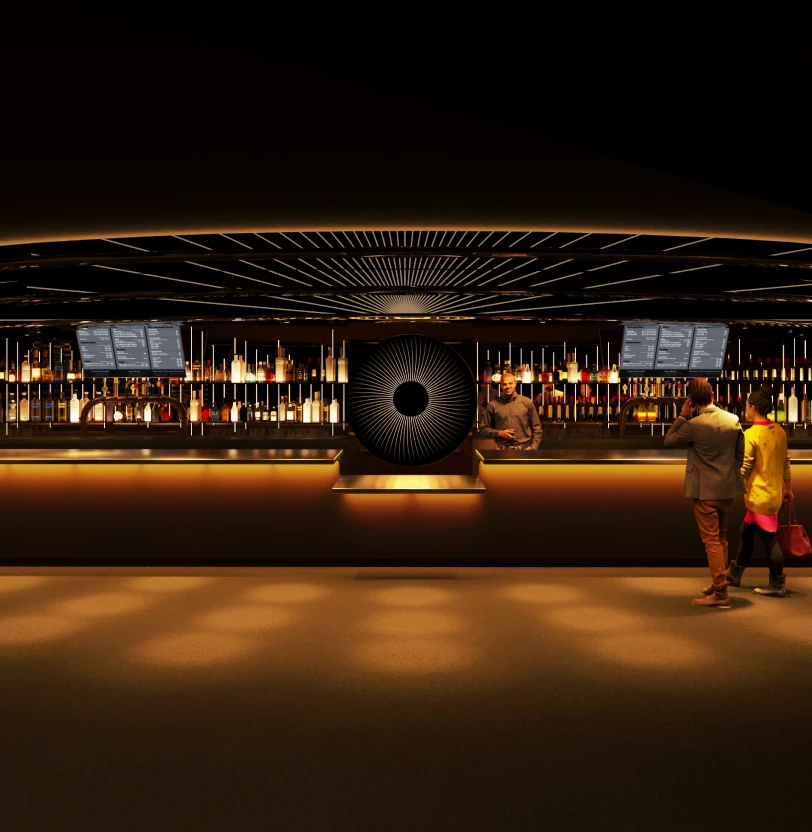 Sphere 6th floor west bar rendering
