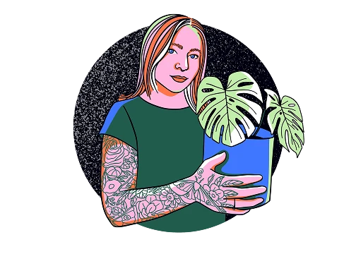 Haley Portrait Illustration