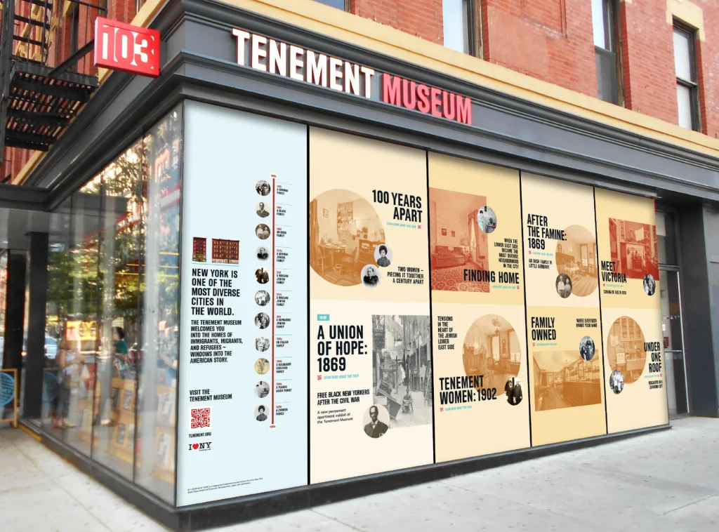 Tenement Museum wall art