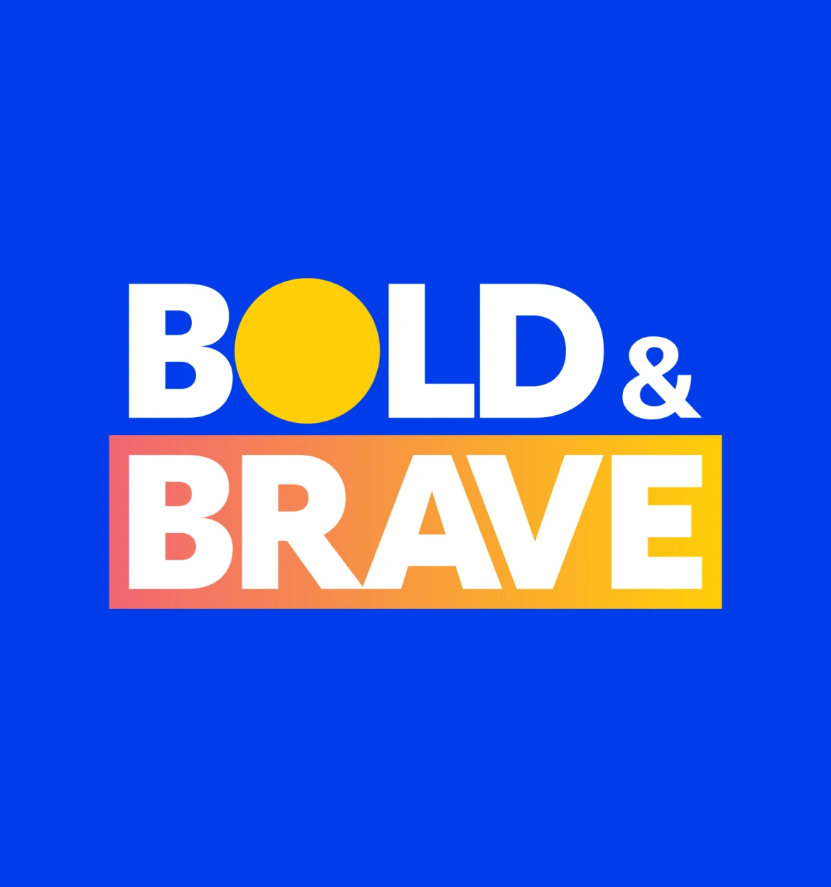 AFSP Bold & Brave Logo