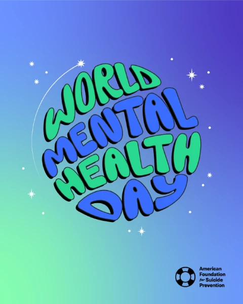 AFSP - World Mental Health Day screen