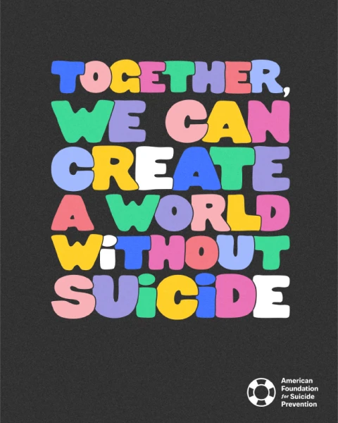AFSP - Together, We Can screen