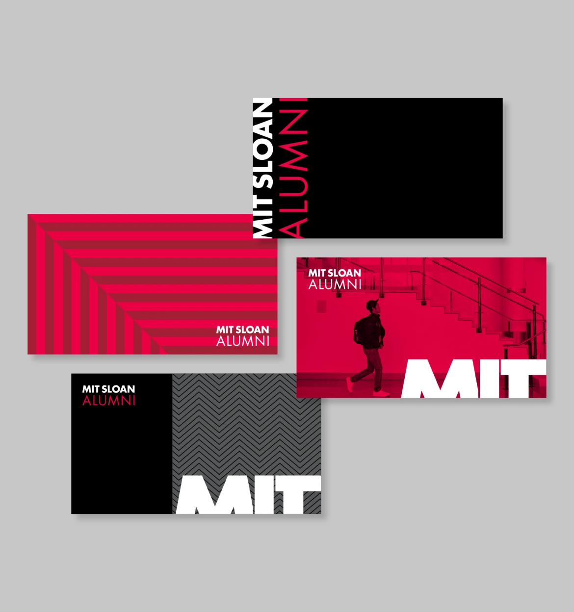 MIT Sloan Alumni card graphics