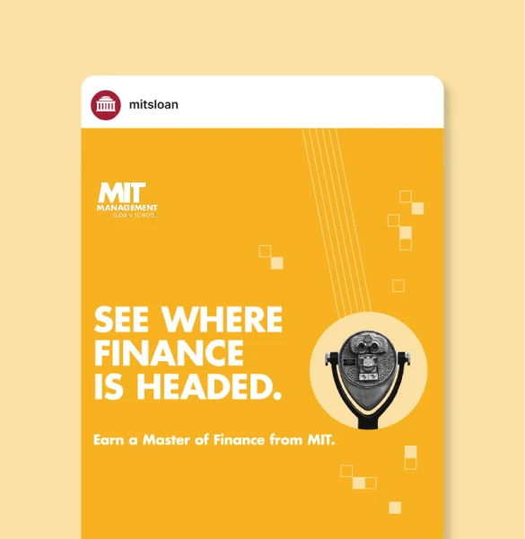 MIT Sloan digital banner