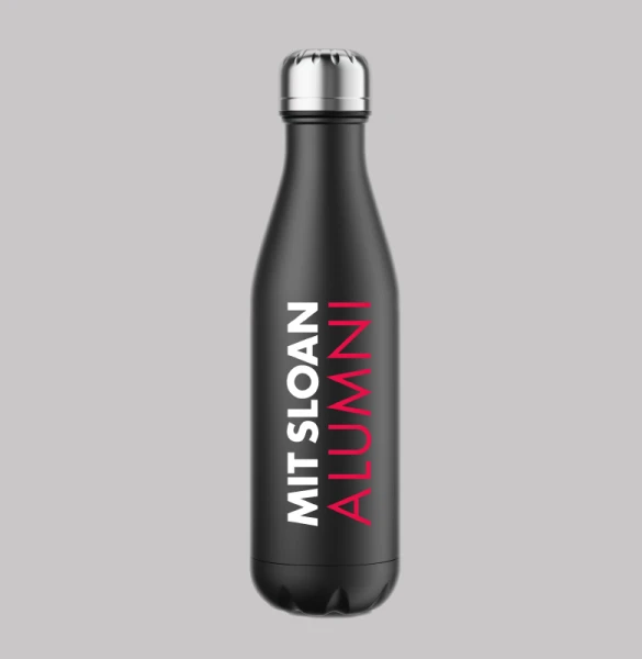 MIT Sloan water bottle concept