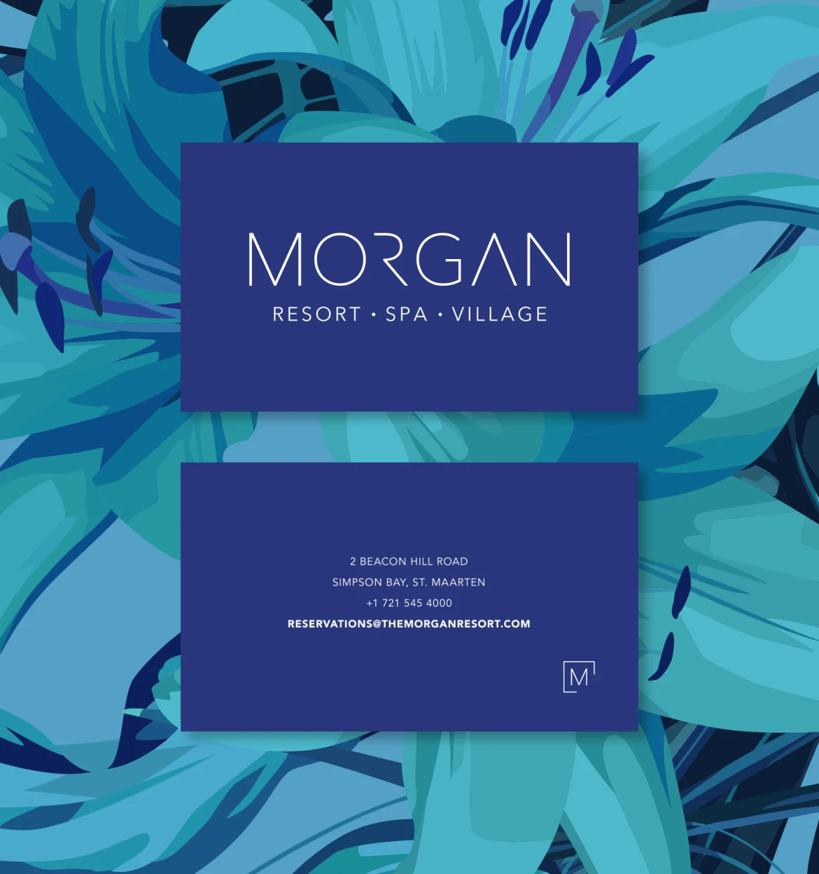 The Morgan Resort business card