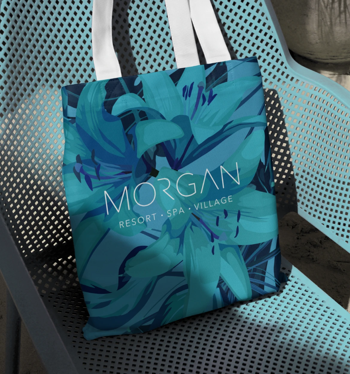 The Morgan Resort tote bag concept