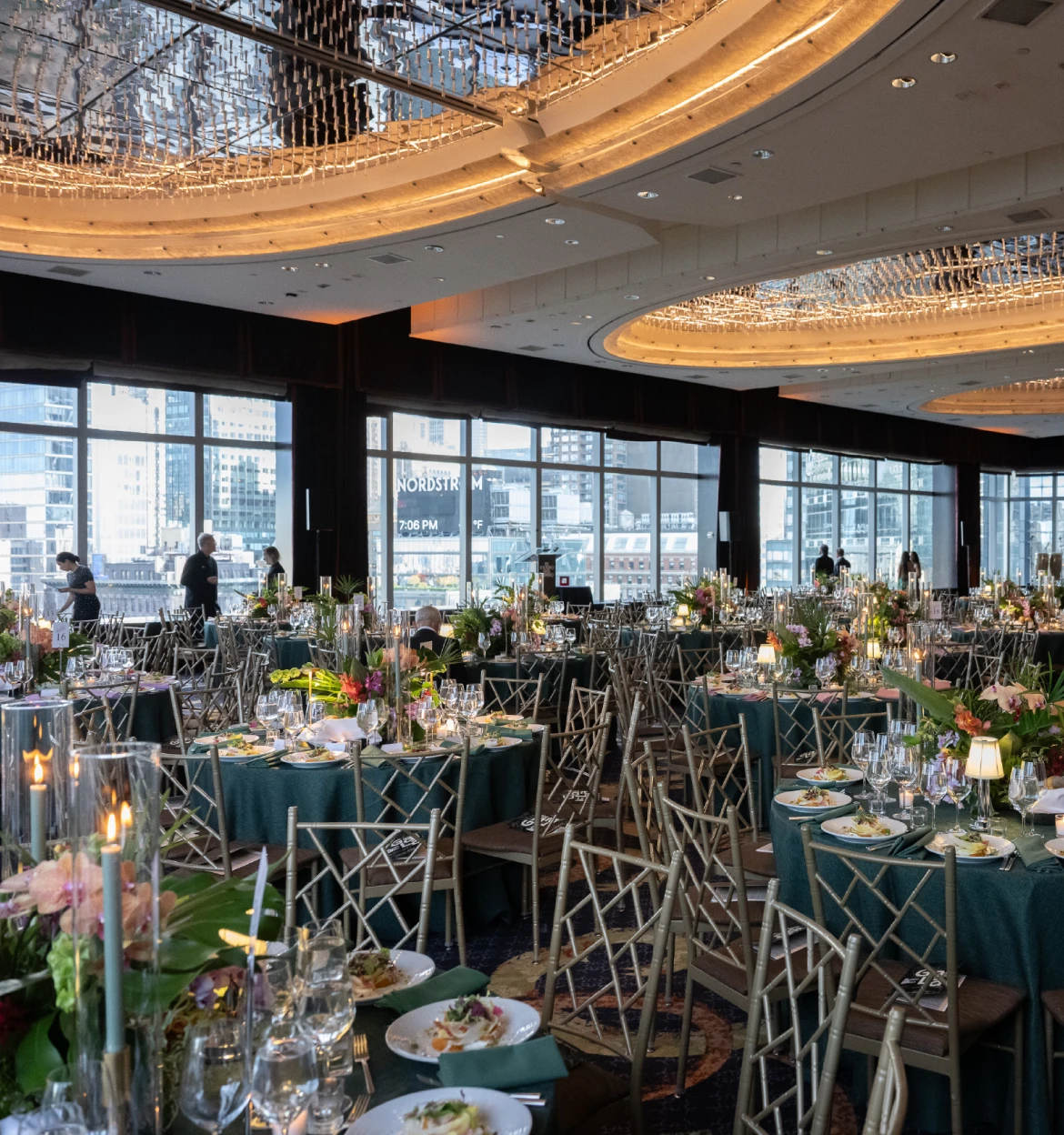 El Museo Gala event dining room